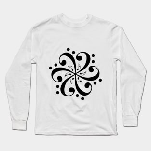 Fa key mandala Long Sleeve T-Shirt